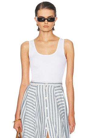 Ralph Lauren Collection Ellis Tank Top in White