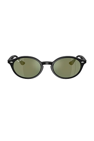 Ray-Ban Oval Sunglasses in Black