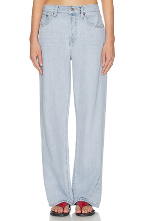 RE/DONE The Thrasher Wide Leg Jeans in Blue