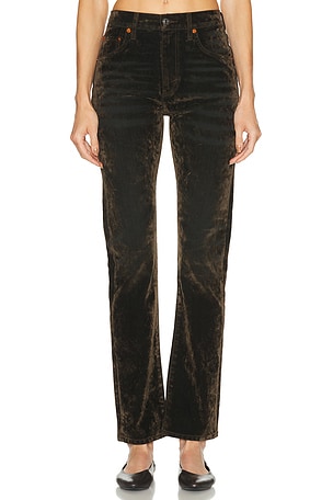 RE/DONE The Blondie Jeans in Olive