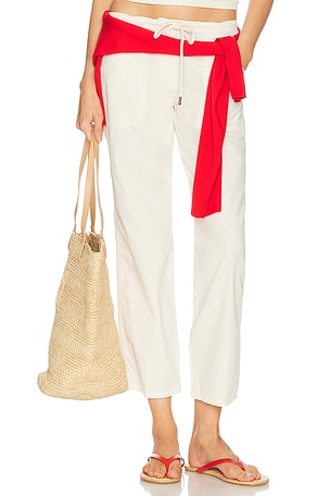 RE/DONE Laguna Pants in Cream