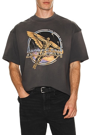 REPRESENT Golden Tour Tee in Grey