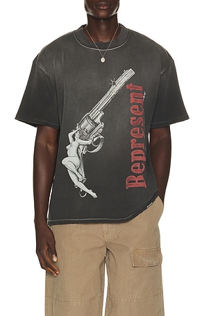 REPRESENT Loaded With Love Tee in Black
