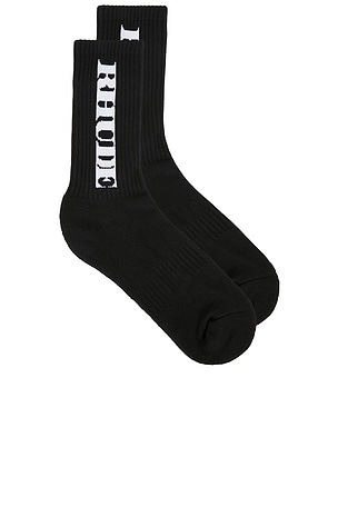 Rhude Dinero Sock in Black