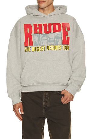 Rhude The Desert Decides Hoodie in Grey
