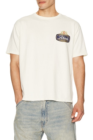 Rhude Safari Crest Tee in White