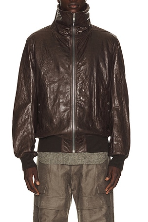 Rick Owens Dracuflight Jacket in Brown