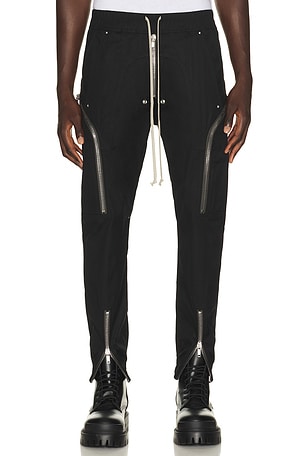 Rick Owens Heizer Cargo Pants in Black