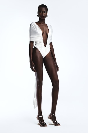 REVOLVE LOS ANGELES Bastian Bodysuit in Ivory