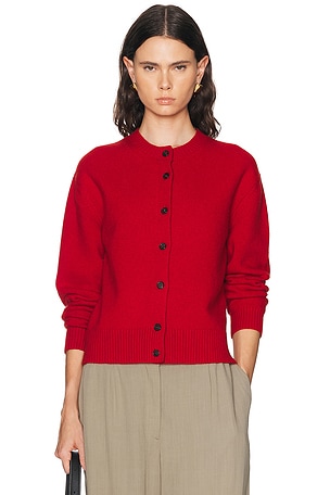 Rohe Classic Cardigan in Red