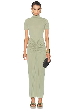 Ronny Kobo Enid Dress in Green