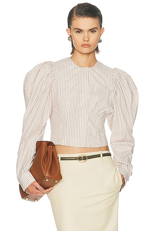 Ronny Kobo Jiani Top in Cream