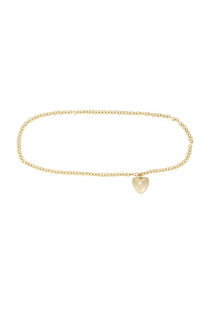 Roxanne Assoulin The Cable Chain Belt in Metallic Gold