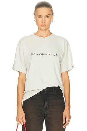 Remington Stone Joker Tee in Cream