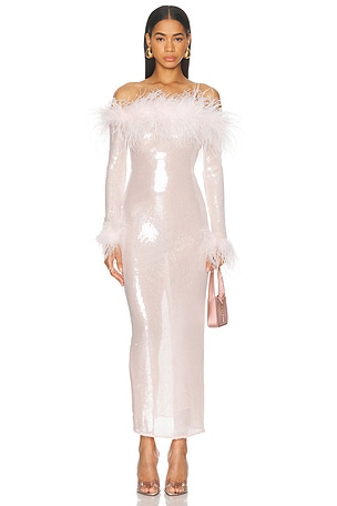 retrofete Petal Dress in Rose