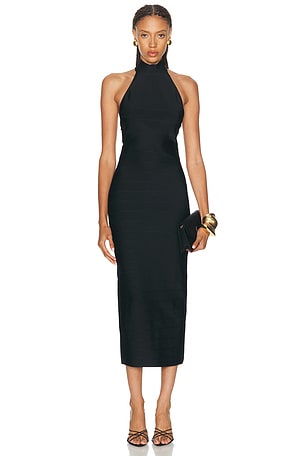 retrofete Runa Knit Dress in Black