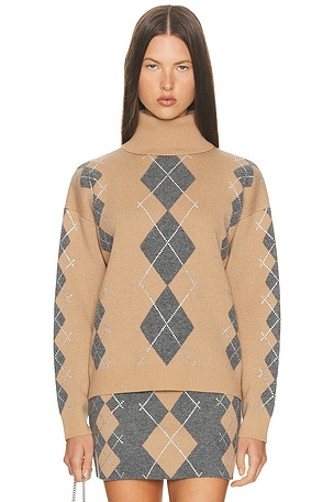 retrofete Alberte Embellished Sweater in Tan