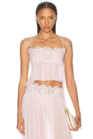 retrofete Luenie Top in Pink