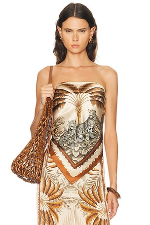 retrofete Alivia Top in Brown