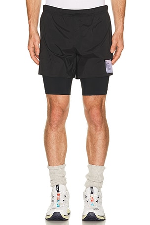 Satisfy Techsilk 8 Shorts in Black
