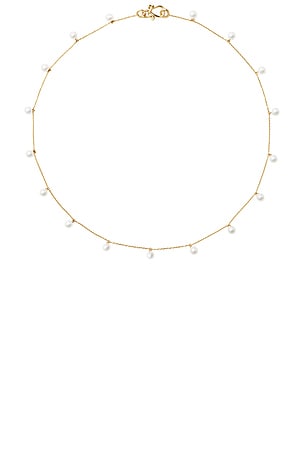 Sophie Bille Brahe Lou Lou Necklace in Metallic Gold