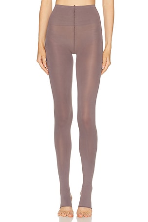 SWEDISH STOCKINGS Lia Stir Up Tights in Taupe