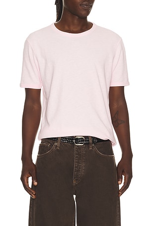 Sunflower Jagger Waffle Tee in Pink