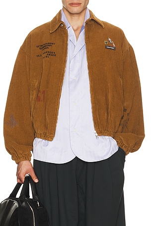 Song for the Mute School Portrait Coach Bomber in Brown