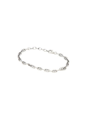 Serge de Nimes Wanted Bracelet in Metallic Silver