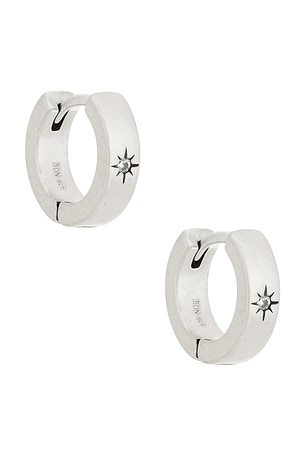 Serge de Nimes Asteria Earring in Metallic Silver