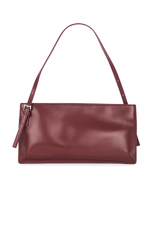 St. Agni 90s Belt Shoulder Bag in Burgundy
