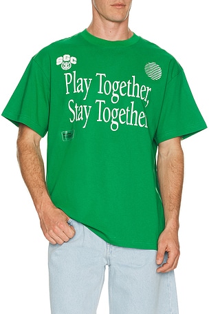 Students Golf Stay Together Tee in Green