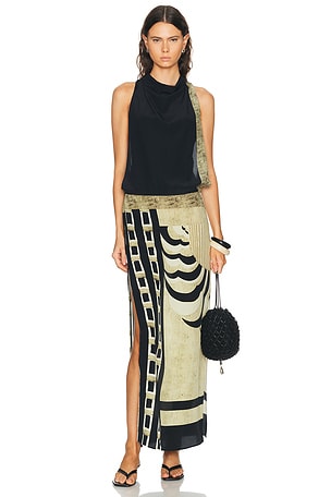 SIR. Sona Maxi Dress in Multi