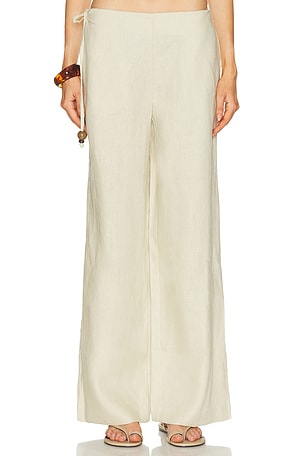 SIR. Raquel Tie Pant in Beige
