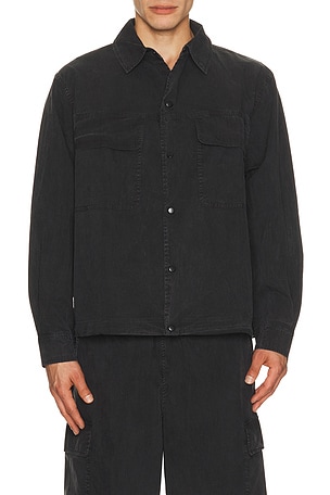 SKIMS Button Up in Black