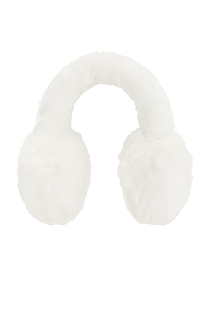 SKIMS Ski Ear Muffs in Ivory