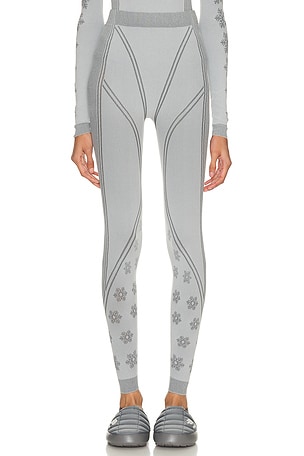 SKIMS Ski First Layers Legging in Light Grey