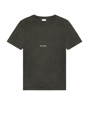 Saint Laurent T-Shirt with print order black