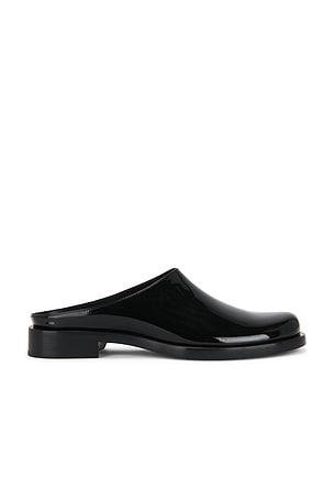 Saint Laurent Angus Mule in Black