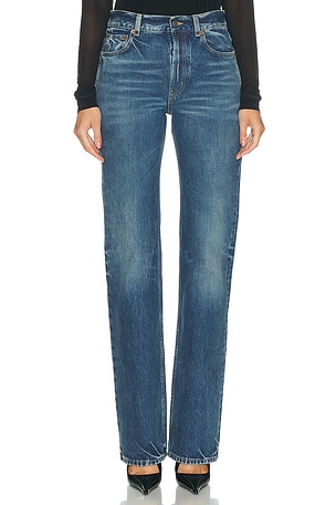 Saint Laurent Slim Fit Jeans in Santa Monica Blue | FWRD