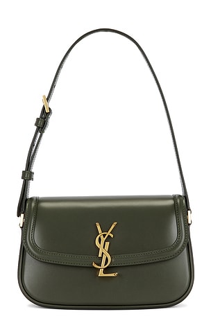 Saint Laurent Mini Solferino Bag in Green