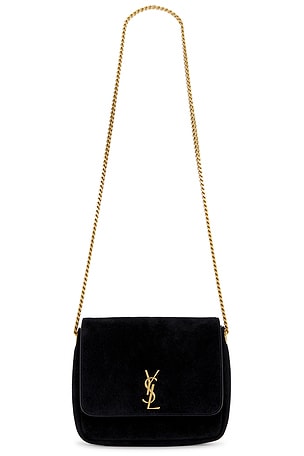 Saint Laurent Kate supple bag in Black