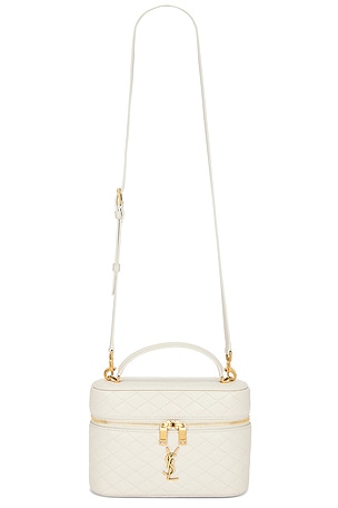 Saint Laurent Gaby Large Vanity Bag in Cream