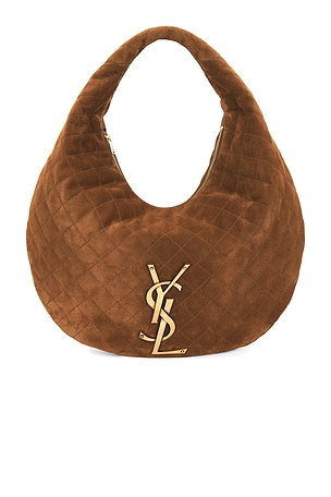 Saint Laurent Icare Hobo Bag in Brown