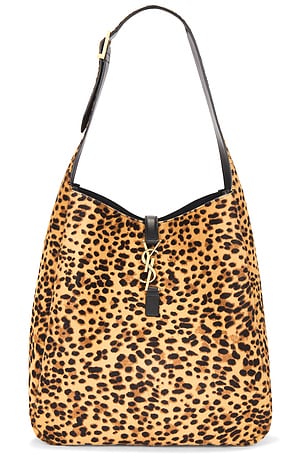 Saint Laurent Le 5 A 7 Supple Bag in Brown