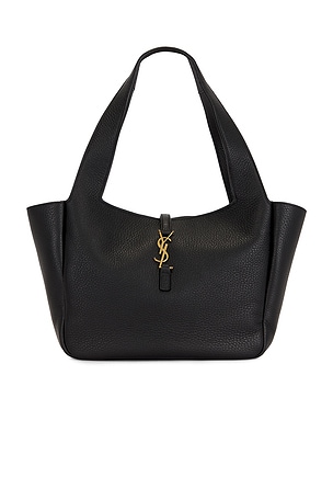 Saint Laurent Le 5 a 7 Tote Bag in Black