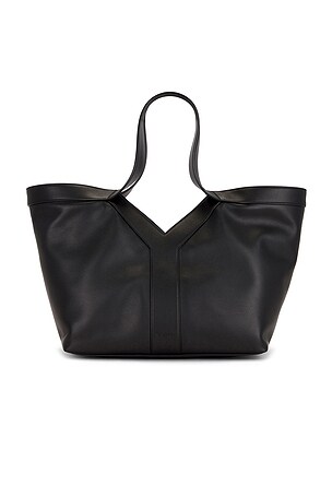 Saint Laurent Small Y Tote Bag in Black