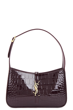 Saint Laurent Le 5 a 7 Shoulder Bag in Black