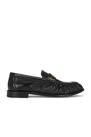 Saint Laurent Le Loafer Moccasin in Black