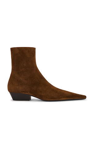Saint Laurent Jill Boot in Brown
